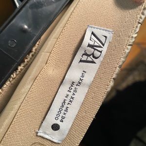 Zara skirt. Crushed style skirt